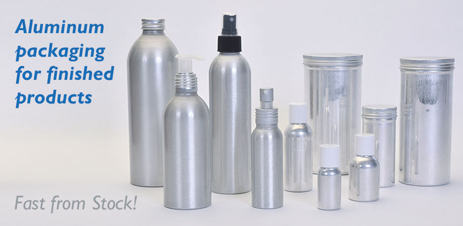 Aluminum Packaging for Finished Products - Fast from Stock!